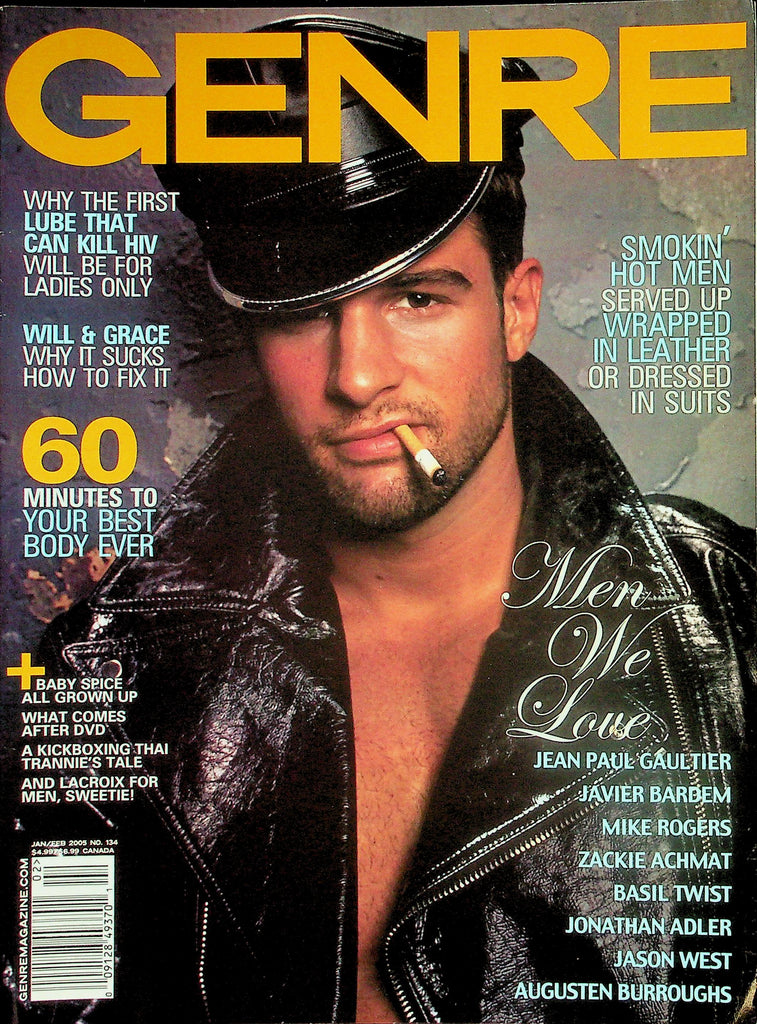 Genre Gay Interest Magazine  Cover Guy Steven / Men We Love: Jean Paul Gaultier, Javier Bardem & More!   January 2005      042326lmp