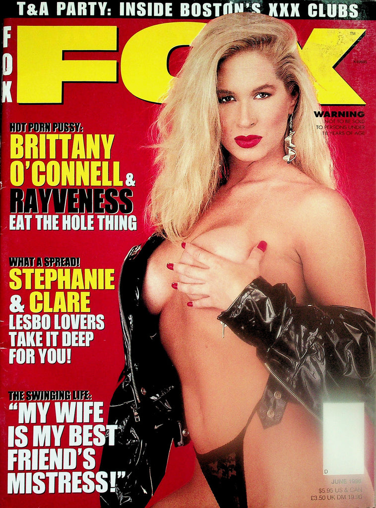 Fox Magazine  Brittany O'Connnell & Rayveness  June 1996    121925lmp