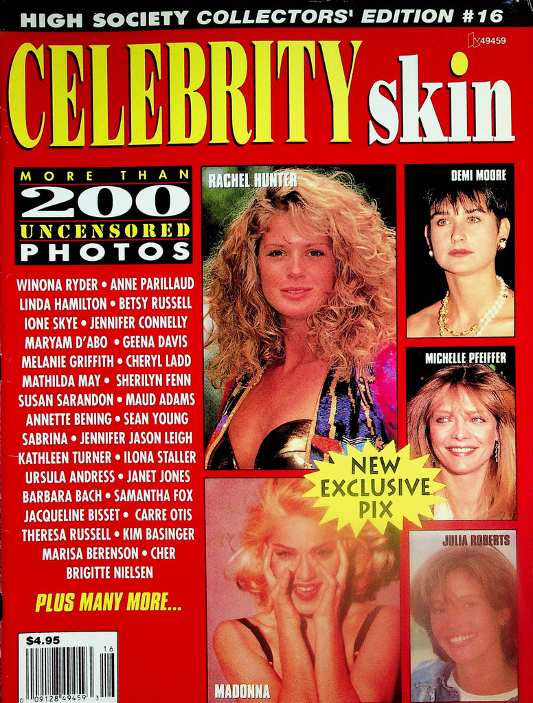 Celebrity Skin Magazine  Rachel Hunter, Demi Moore, Madonna  #16  1991   070925lm-p