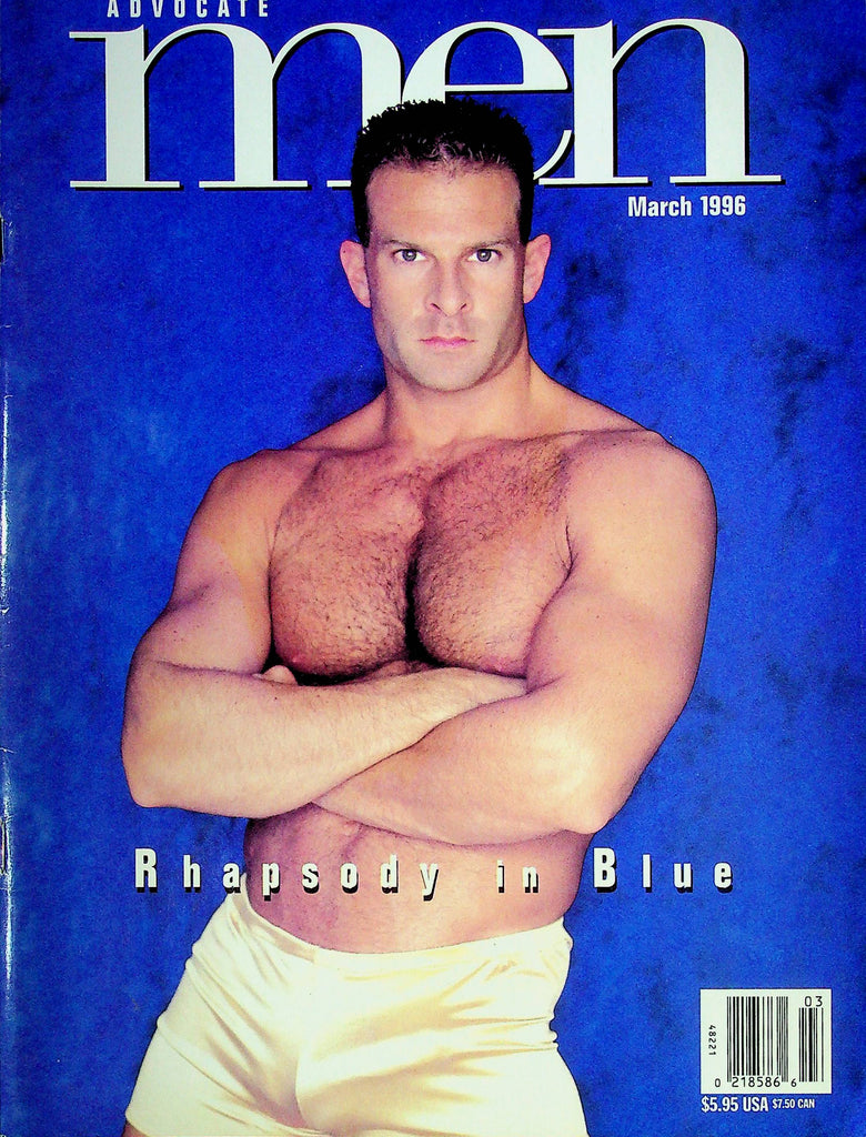 Advocate Men Gay Magazine Rhapsody In Blue March 1996 101724RP2
