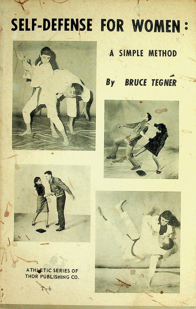 Self-Defense For Women: A Simple Method Book by BruceTegner  1961    100226lmp-GSC