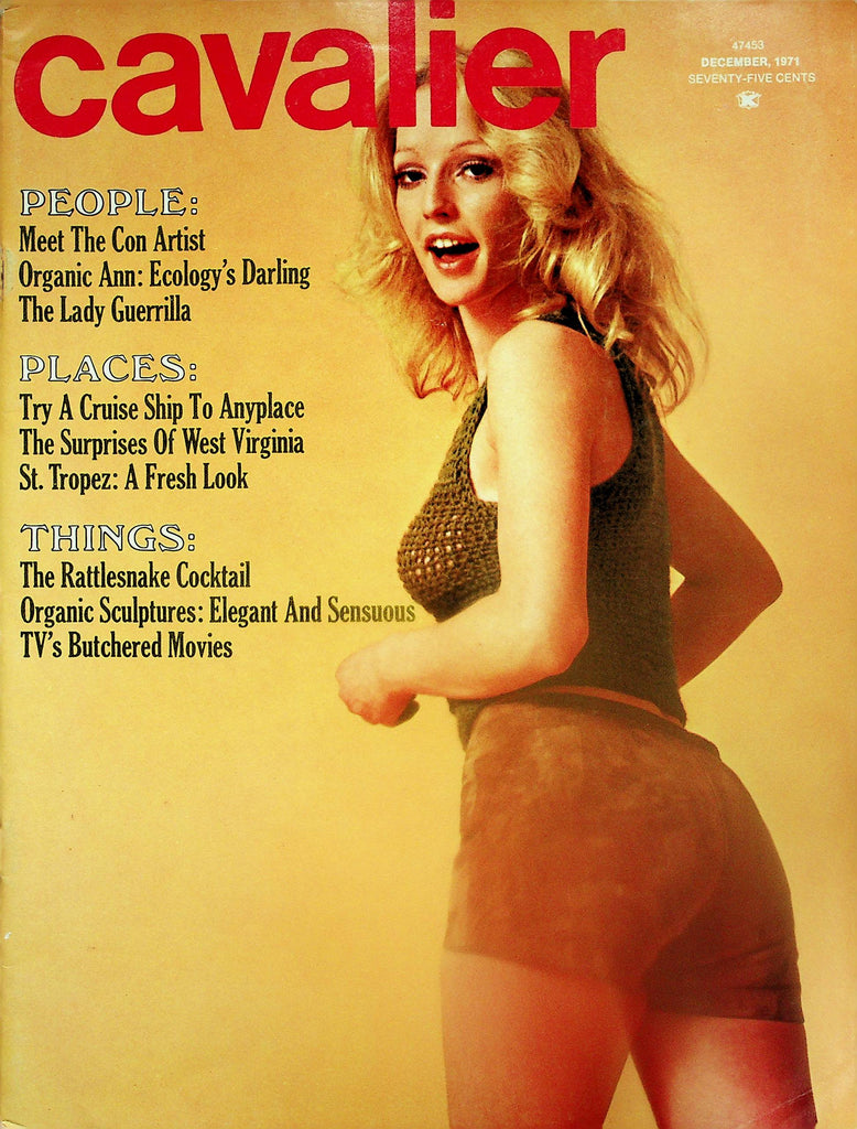 Cavalier Magazine   Centerfold Girl Beatrice Chatelier  December 1971   102525lm-p