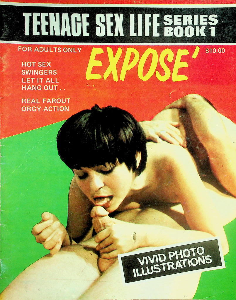 Teenage Sex Life Series Book 1 Magazine  18+  Expose'  Far Out Orgy Action  1960's   050726lmp