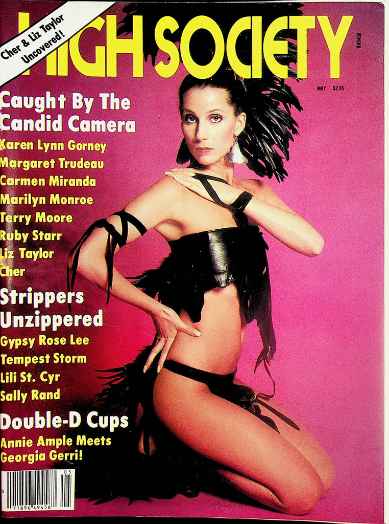 High Society Magazine   Cher / Tempest Storm / Lili St. Cyr  May 1981    030824lm-p