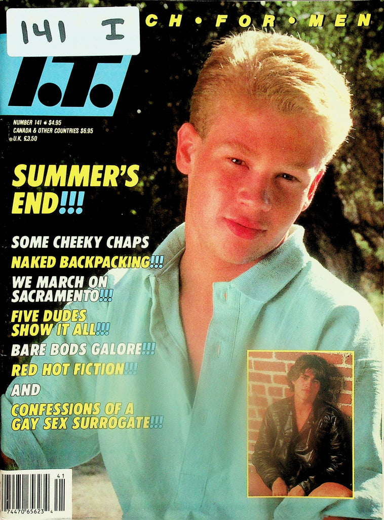 In Touch For Men Gay Magazine   Cover Guy Shawn Adams  #141  1988   080925lm-p2