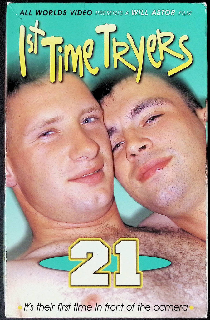 1st Time Tryers All Worlds Video Gay VHS 2000 102224JKVHS5