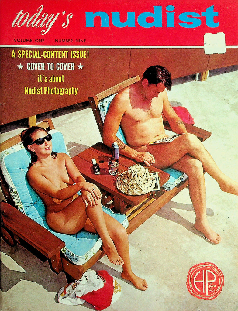 Today's Nudist Magazine  Special Content Issue! Cover To Cover It's About Nudist Photography  vol.1 #9  1965 090926lmp-GSC