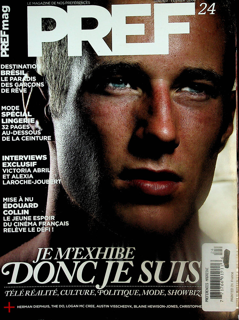 Pref Men's Fashion French International Magazine   #24  January/February 2008   092224lm-p