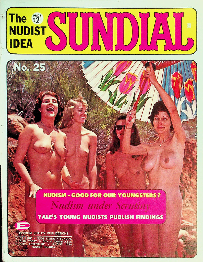 Sundial Nudist Magazine  Yale's Nudists Publish Findings   #25  1965  by Elysium  081926lmp2-GSC