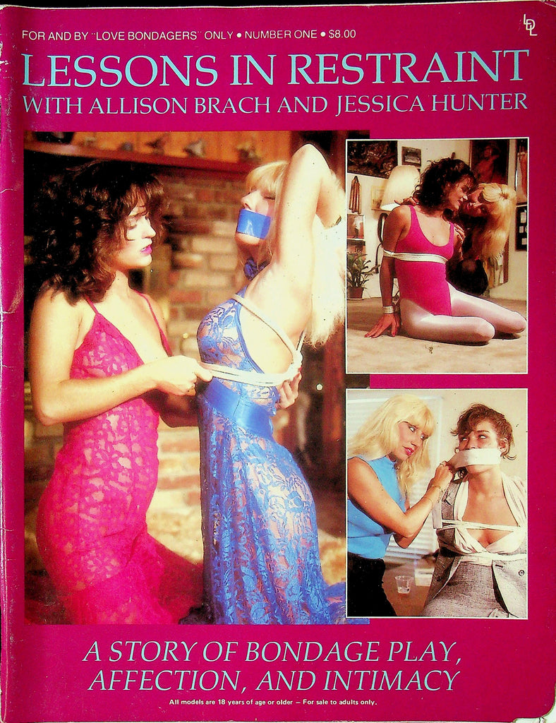 Lessons In Restraint BDSM Magazine With Allison Brach And Jessica Hunter Issue No.1 051525RP