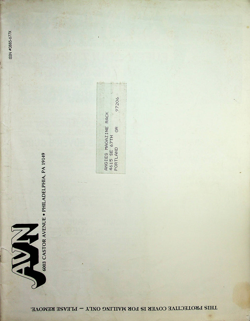 Adult Video News Confidential Marketing Guide To The Adult Video Industry June 1987     060725lm-p