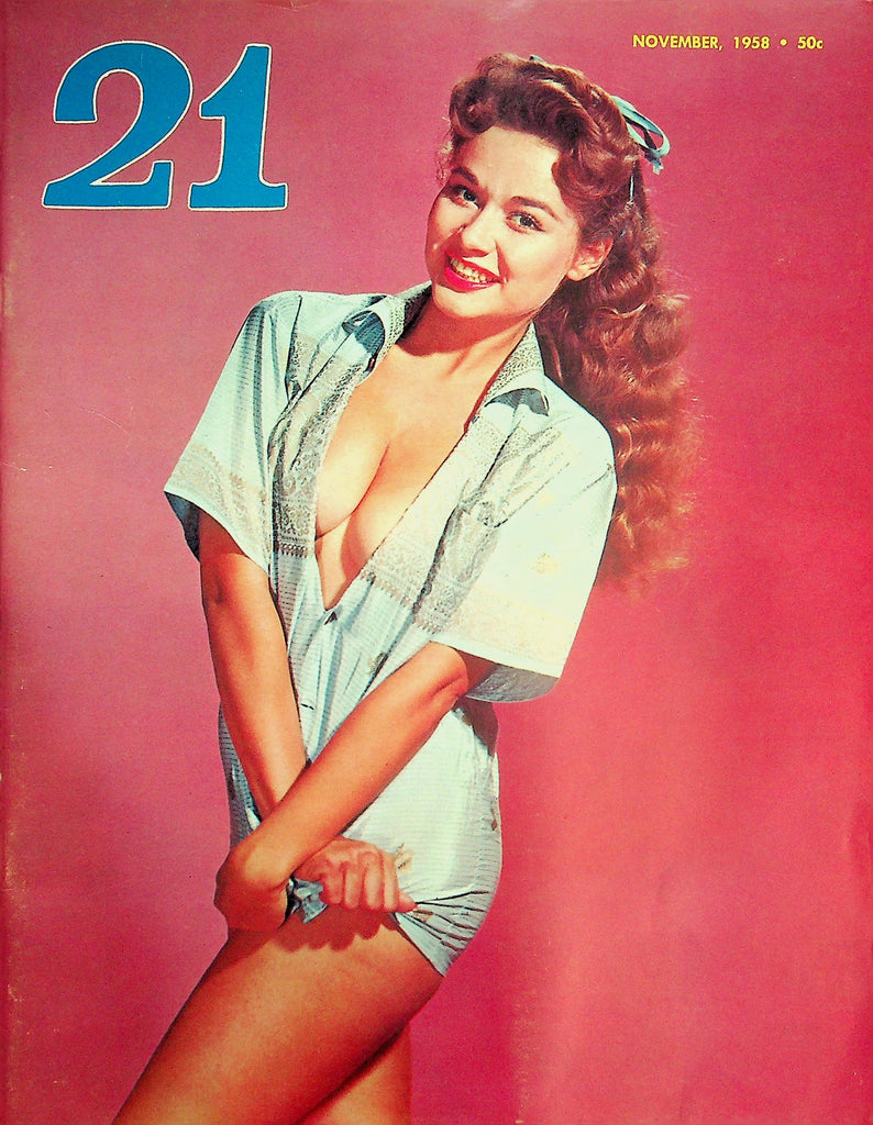 21 Magazine   Dolores Reed / Love Goddess  November 1958    032326lmp