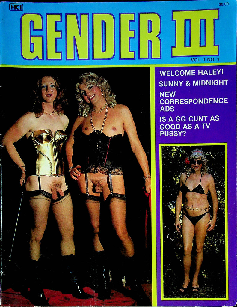Gender III Tranny Magazine Haley & Sunny Vol.1 No.1 011524RP
