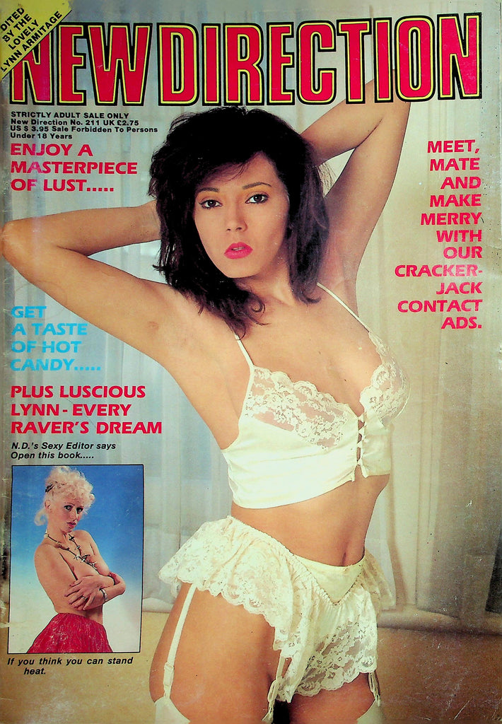 New Direction Magazine  Get A Taste Of Hot Candy / Luscious Lynn  #211 1989   040326lmp