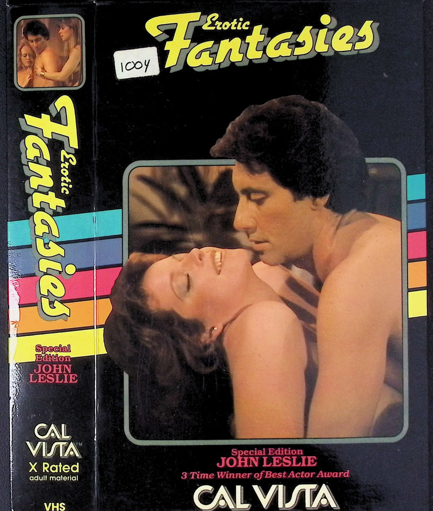 Erotic Fantasies with John Leslie Julie Anderson Eva Housman Adult VHS Cal Vista 032626AKVHS