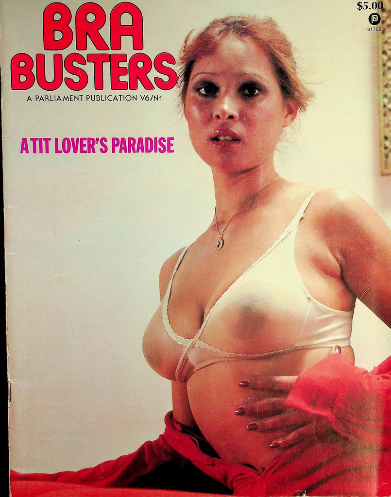 Bra Busters Magazine Roberta Pedon, Candy Samples, Karen Brown, Uschi and More! vol.6 #1 1981  081626lmp-GSC