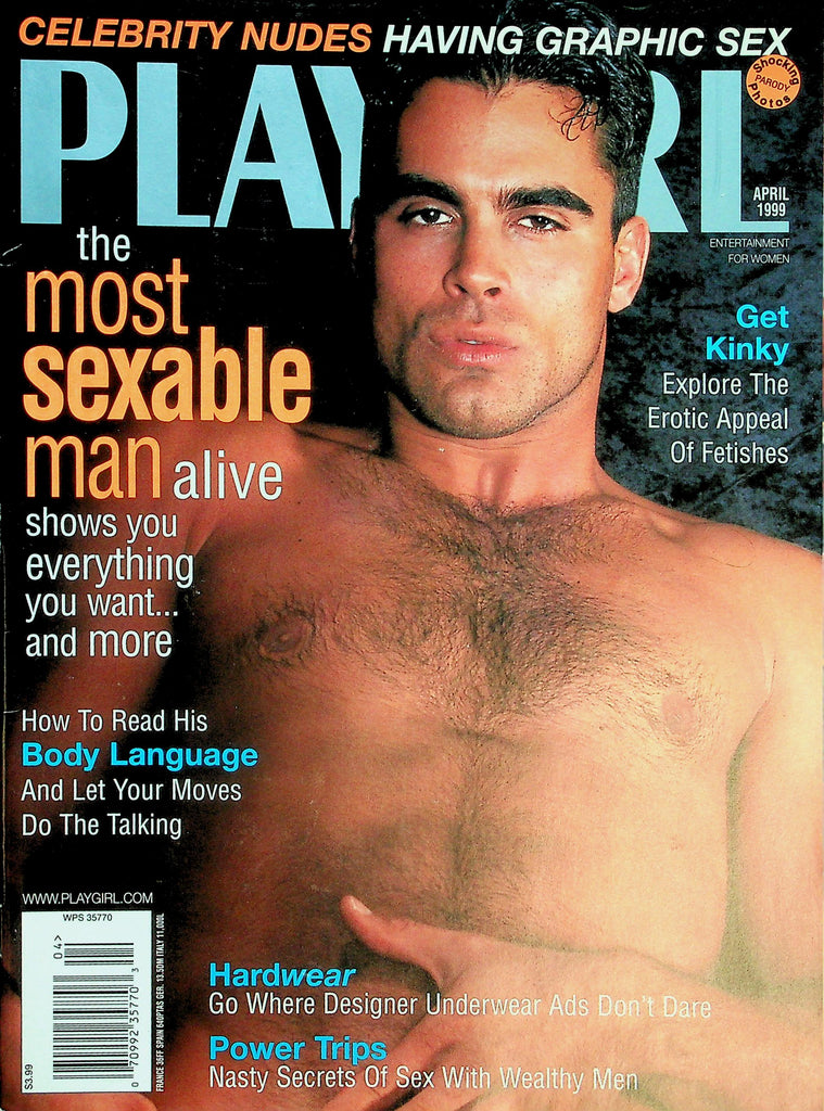 Playgirl Magazine   The Most Sexable Man Alive Eddie Leone  April 1999   032426lmp