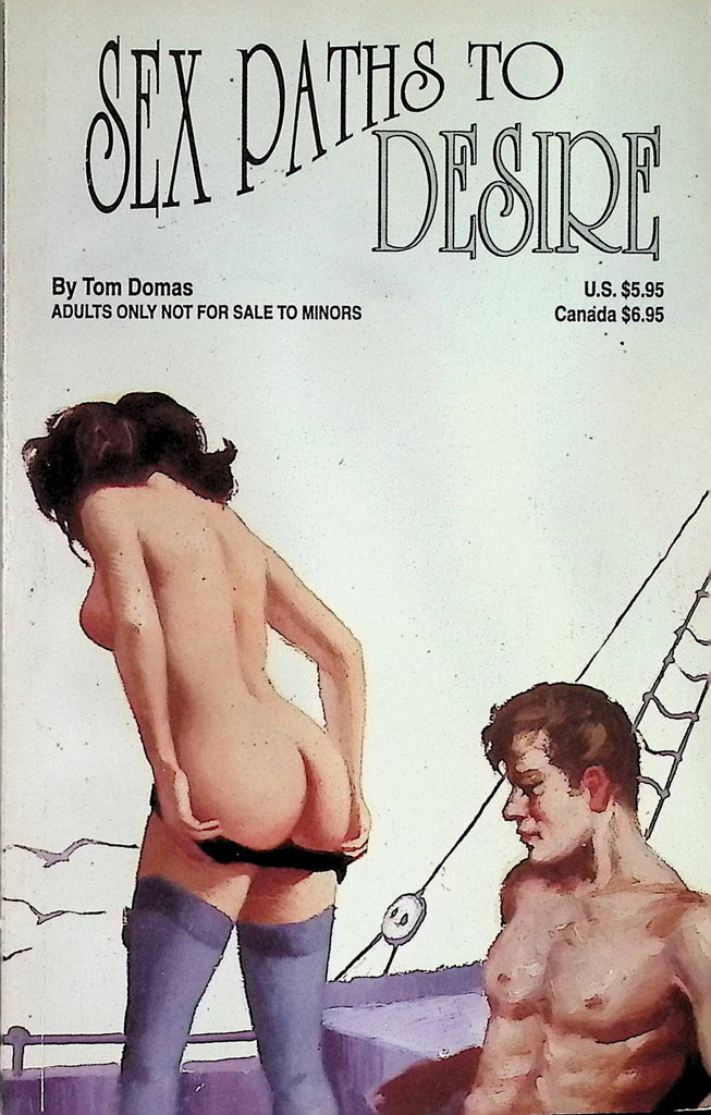 Sex Paths to Desire by Tom Domas DSK055 1995 Adult Erotic Novel-051424AMP