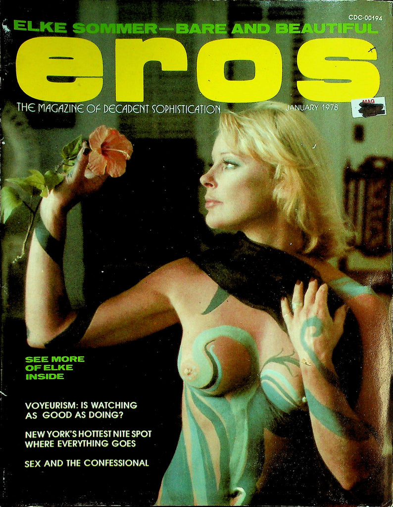 Eros Magazine   Elke Sommer - Bare and Beautiful  January 1978    042526lmp