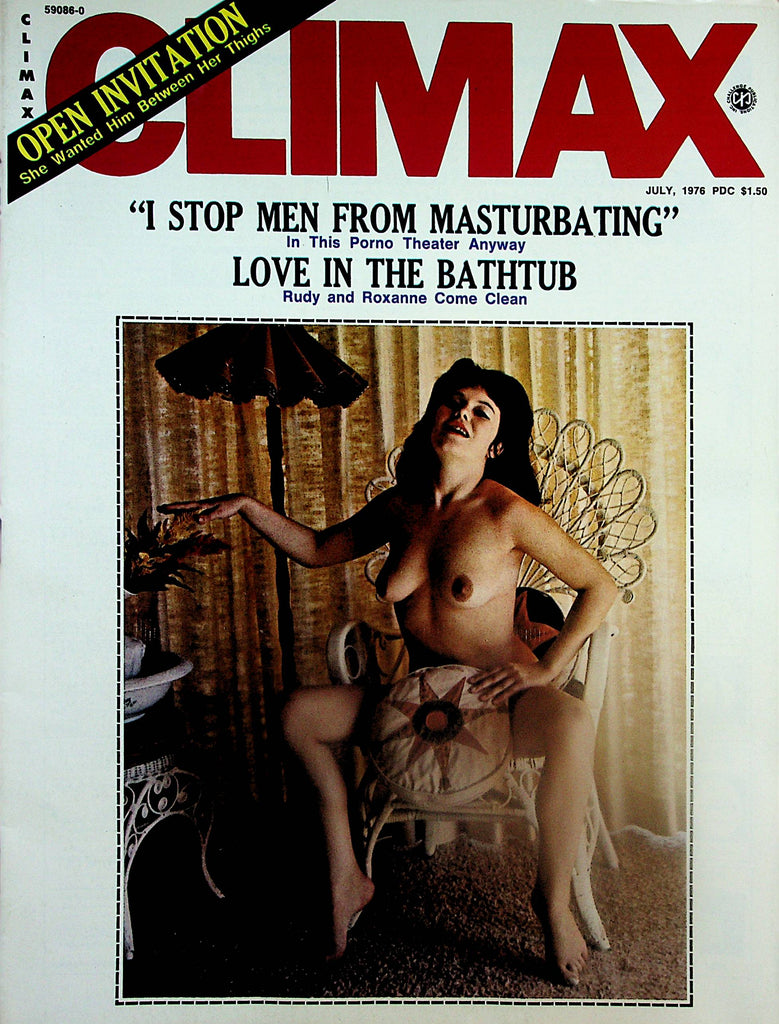 Climax Magazine  Open Invitation She Wanted Him Between Her Thighs  July 1976  041125lm-p