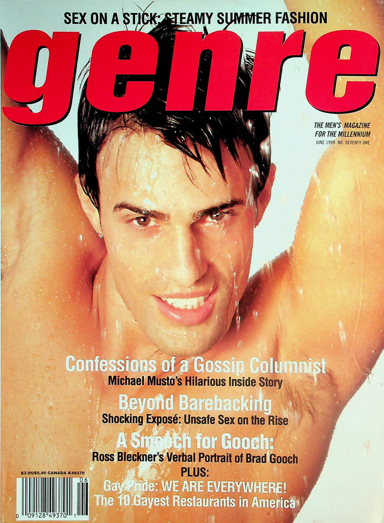 Genre Gay Interest Magazine  Sex On A Stick Steamy Summer Fashion / Beyond Barebacking   June 1999    042326lmp