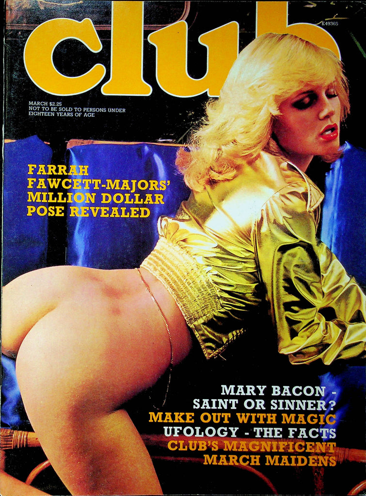 Club Magazine Mary Bacon Interview & Linda & Maria March 1978 053123RP2