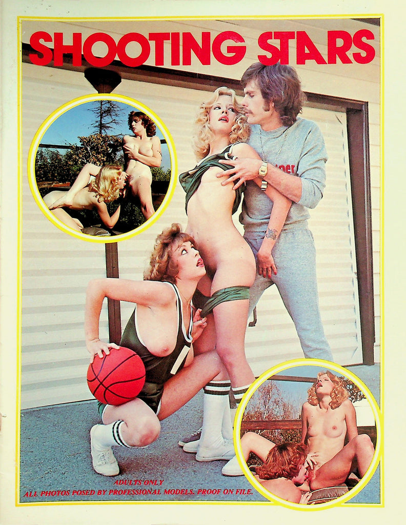 Shooting Stars Magazine  Coach John and His Girls  #1 1970's  012926lmp