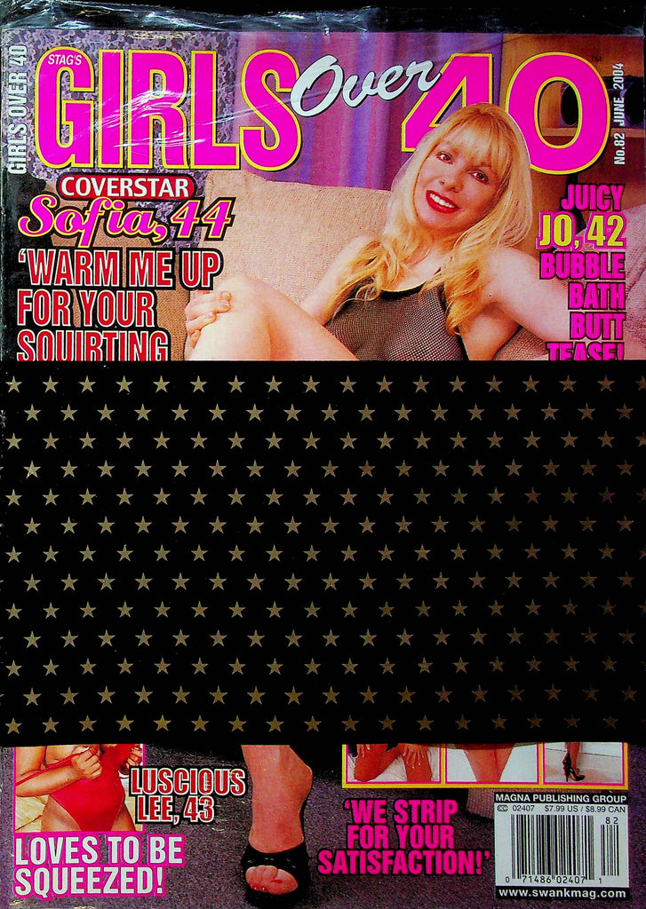 Stag's Girls Over 40 Magazine Luscious Lee & Sofia June 2004 No.82 SEALED 050923RP