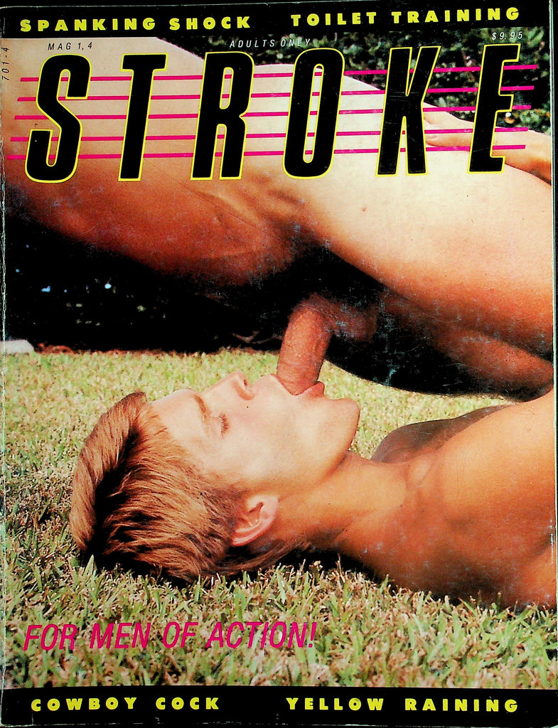 Stroke Gay Magazine  Cowboy Cock / Spanking Shock    vol.1 #4 1982   Magcorp   053126lmp-GSC