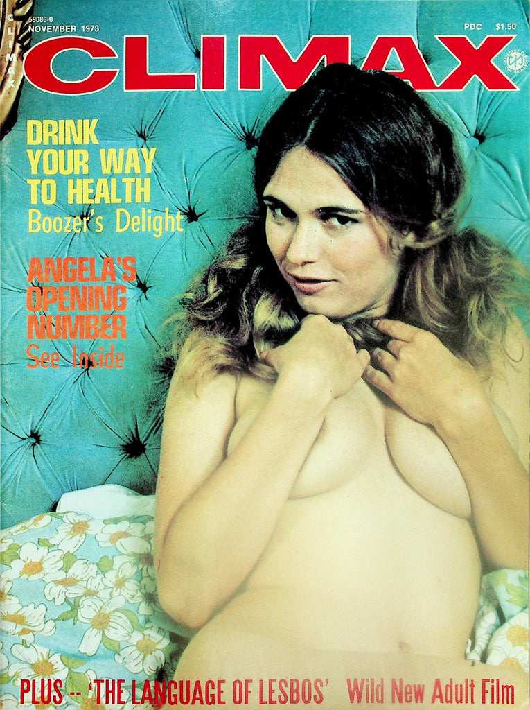 Climax Magazine  Centerfold Girl Marsha Wright  November 1973   102325lm-p