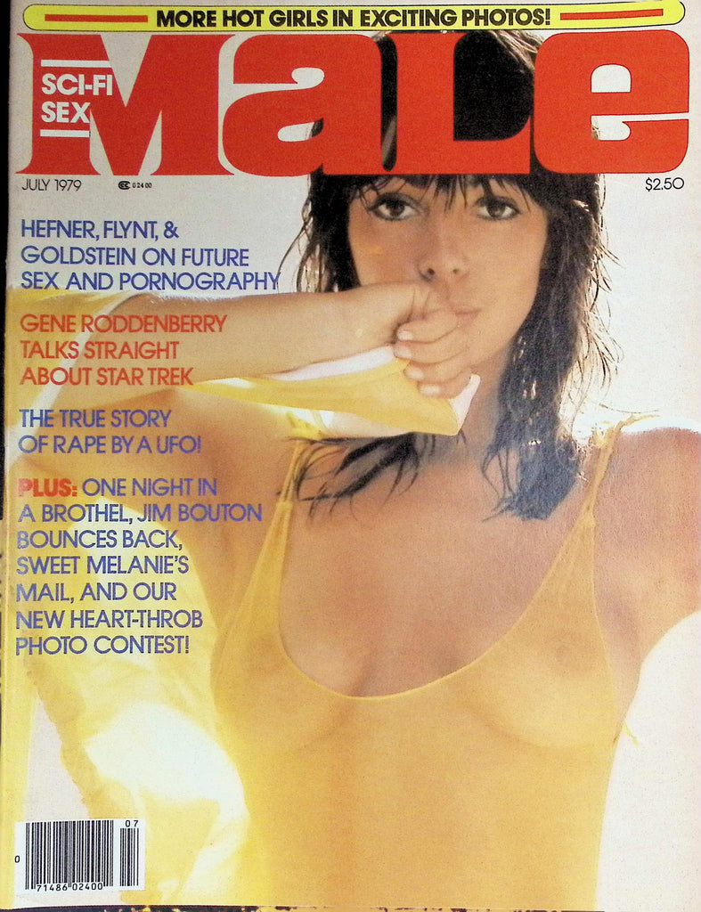 Male Magazine July 1979 Sci-Fi Sex, Hefner, Flynt & Goldstein on Future Sex and Pornography 100226LLP