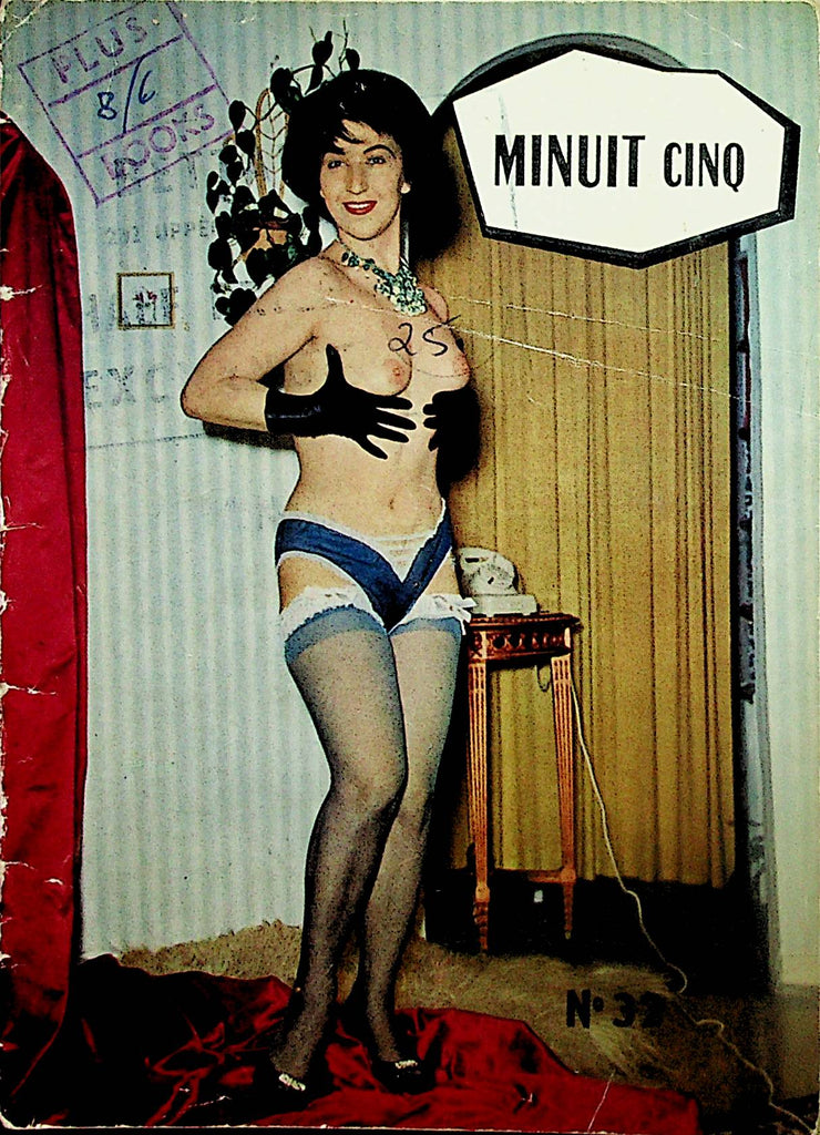 Minuit Cinq French International Digest  Beautiful Nudes  #32   1960's      110424lm-p
