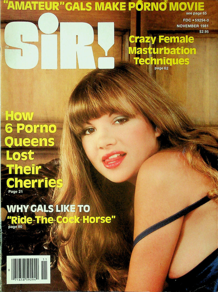 Sir! Magazine Ft. Helena & Marti November 1981 092625RP-