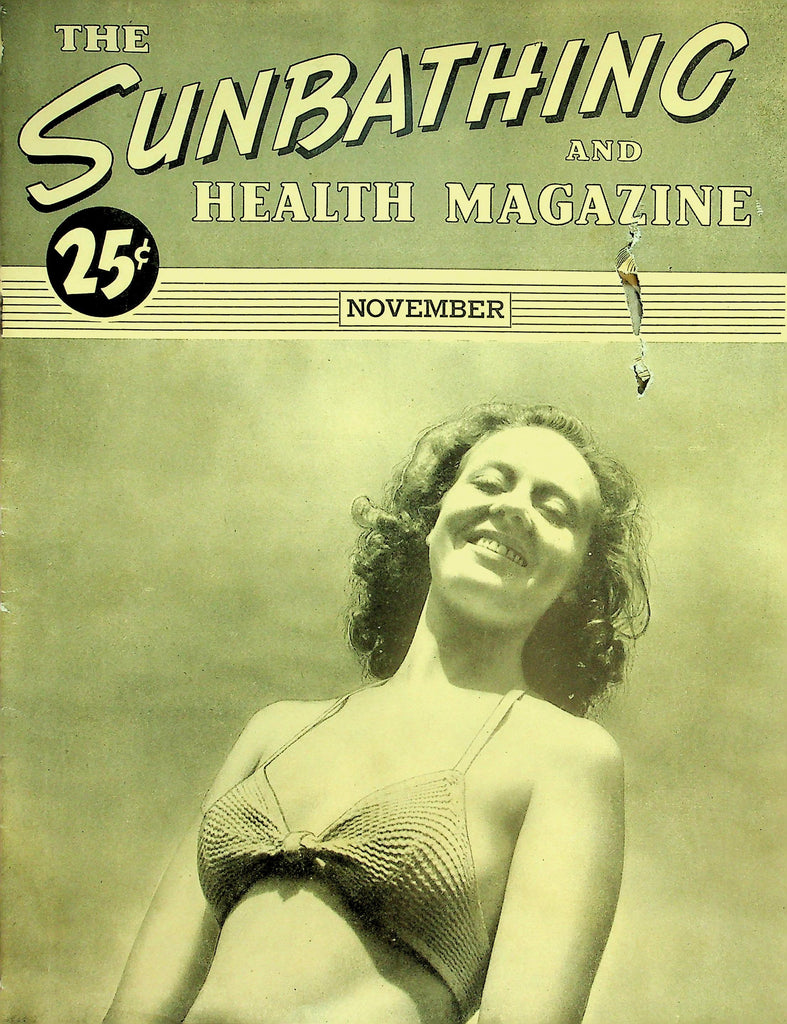 The Sunbathing And Health Magazine   Nudism & Nudists  November 1943  051226lmp