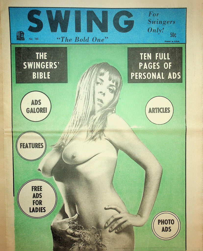 Swing Adult Newspaper   The Swingers Bible, Personal Ads, Articles  #743  January 1974    090726lmp-GSC