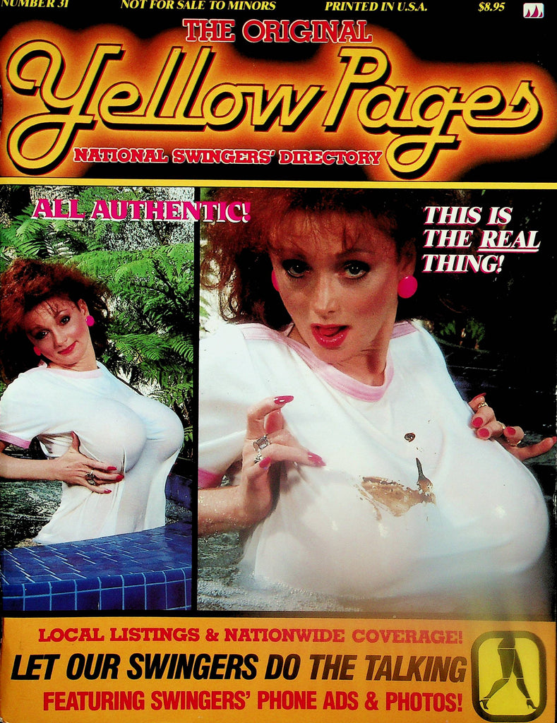 Yellow Pages National Swingers' Directory Magazine  #31  1980's    073125lm-p
