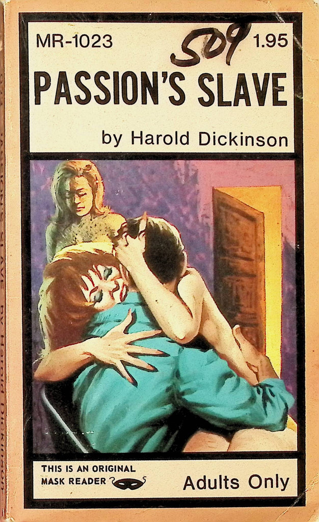 Passion's Slave by Harold Dickinson MR-1023 1971 Mask Reader Adult Novel-050924AMP
