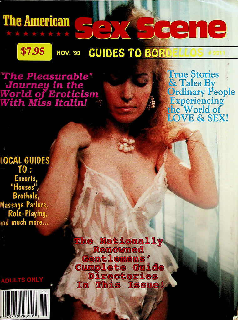 The American Sex Scene Magazine  Guides To Bordellos / The World Of Love & Sex  November 1993   042424lm-p2