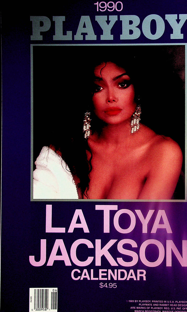 Playboy 1990 Wall Calendar All La Toya Jackson! 102223lm-p – Mr-Magazine