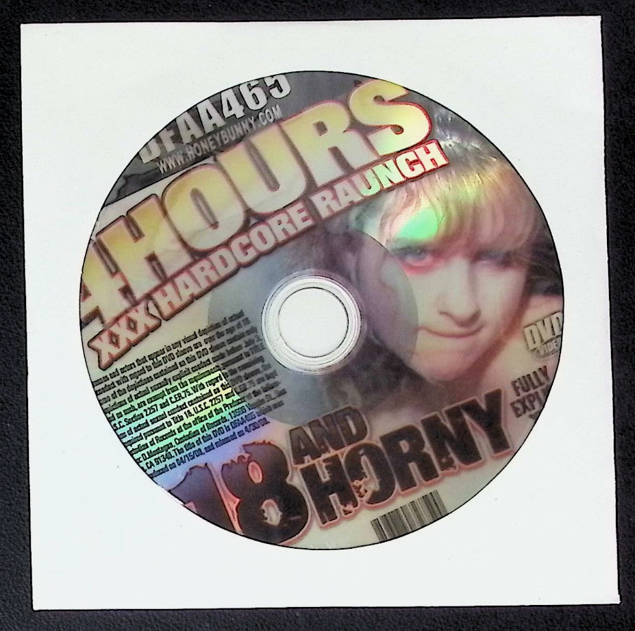 18 and Horny #DFAA465 - Case/Cover Art Not Included - 4 Hour Adult DVD - 081925AKDVD-B