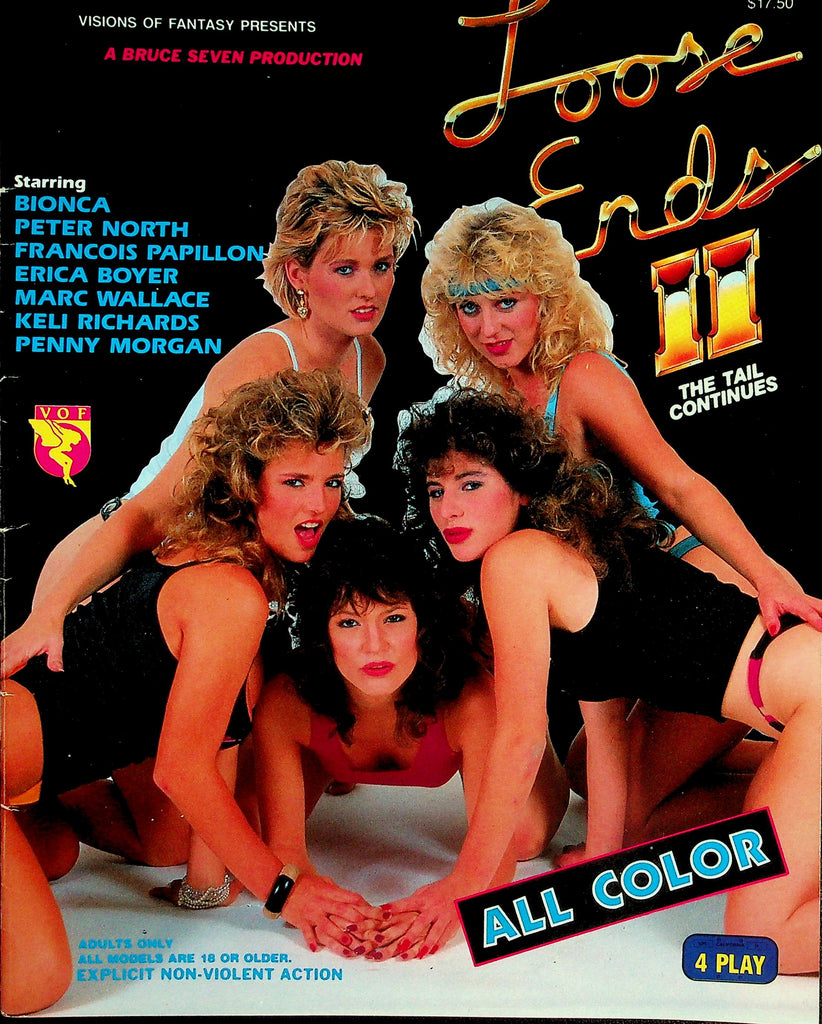 Loose Ends II The Tail Continues Magazine  Bionca, Peter North, Erica Boyer & More!  1980's  080926lmp-GSC