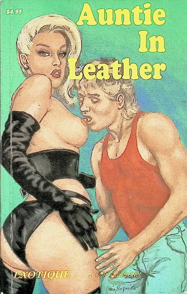 Auntie in Leather Exotique EX-119 1992 Star Distributors Adult Paperback Novel-081524AMP