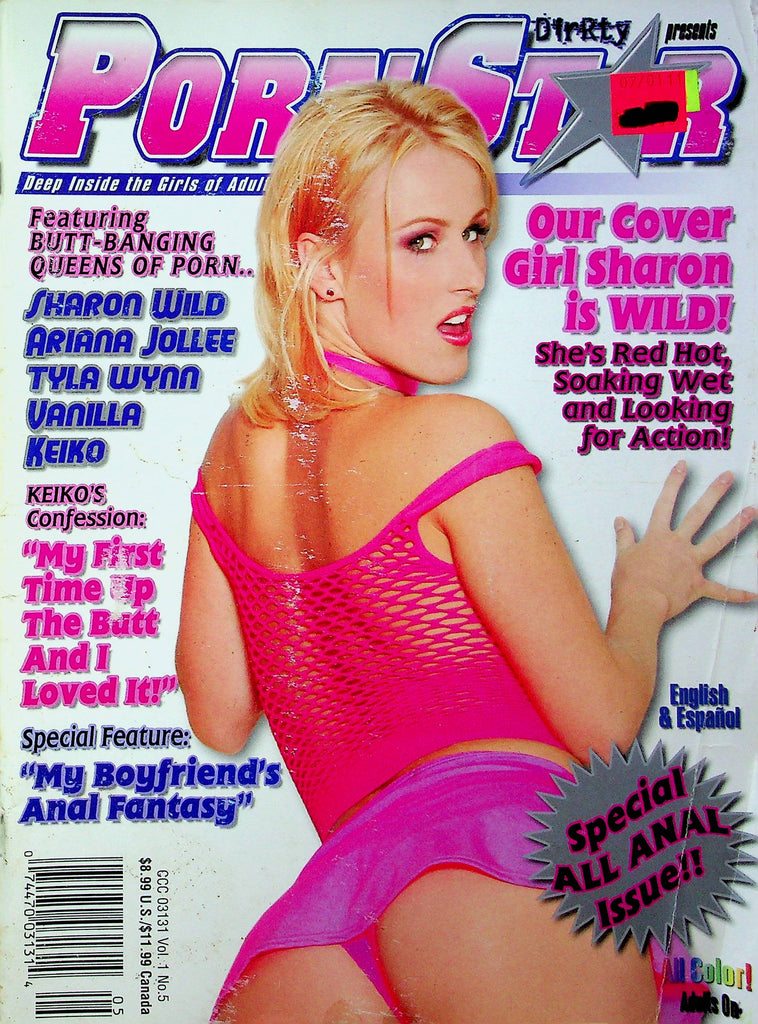 Dirty Presents Porn Star Magazine Sharon Wild & Ariana Jollee Vol.1 No.5 2005 050323RP