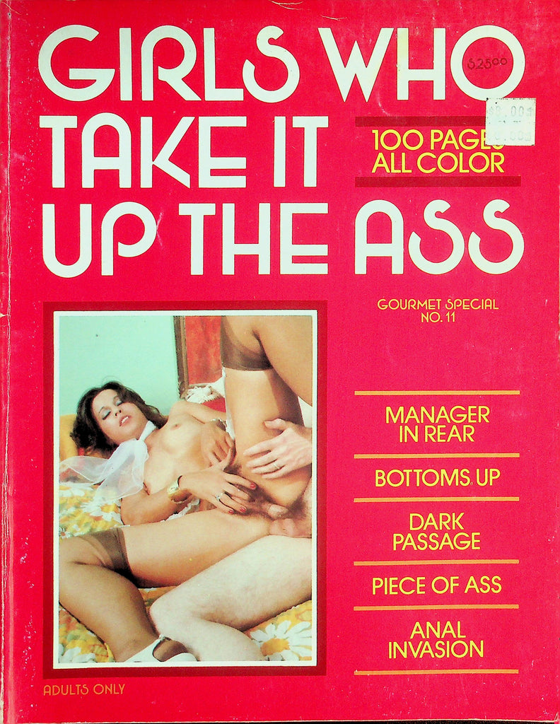 Girls Who Take It Up The Ass Magazine   Ron Jeremy / Anal Invasion  100 Pages!  1980's Gourmet Special #11    082026lmp-GSC
