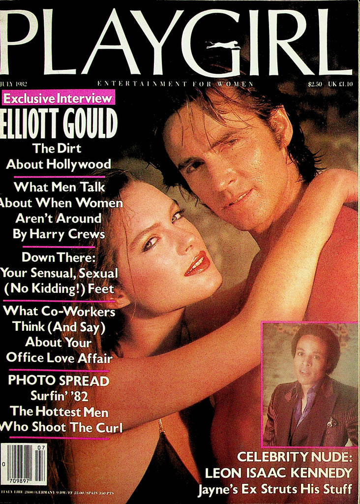 Playgirl Magazine  Elliott Gould July 1982   w/cf  031025lm-p2