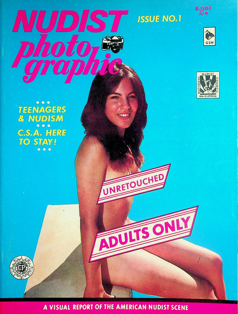 Nudist Photo Graphics Magazine   Central Sunbathing Association/ 18+ Teens & Nudism  #1  July-Sept 1967     063026lmp-GSC