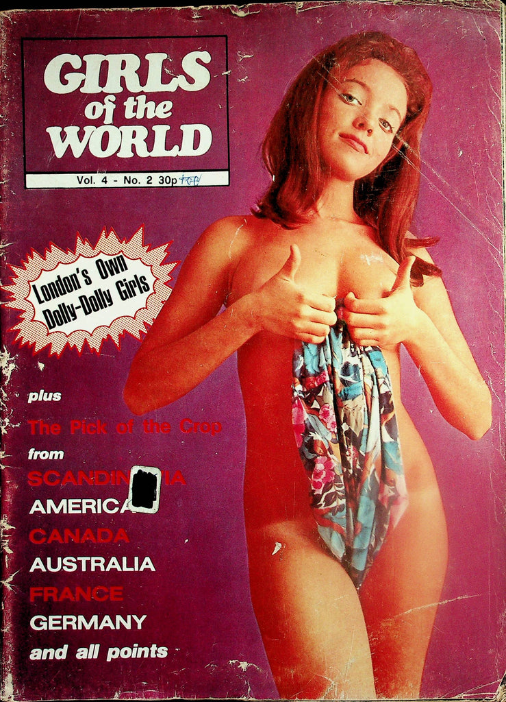 Girls Of The World Vintage Magazine  Arlene Bell and More!  vol.4 #2  1972     081225lm-p