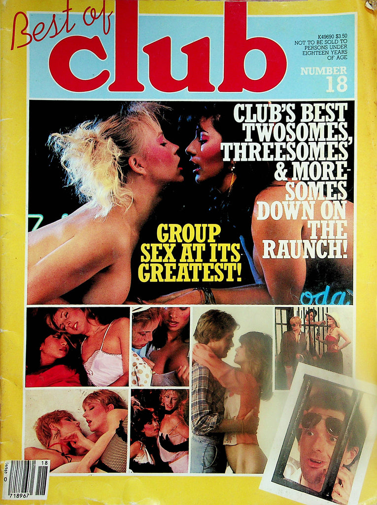 Best Of Club Magazine  Marilyn Chambers / Group Sex At Its Greatest!  #18  1982 Paul Raymond    052824lm-p2