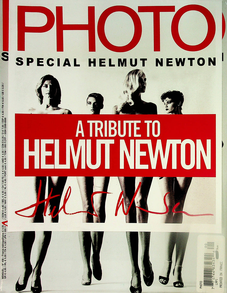 Photo French International Magazine  Special Tribute To Helmut Newton  #408  April 2004   121123lm-p