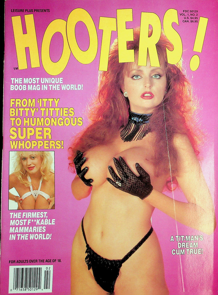 Hooters! Busty Magazine  Kascha, Kitten Natividad, Candy Samples  & More!  vol.1 #2  1990  060126lmp-GSC